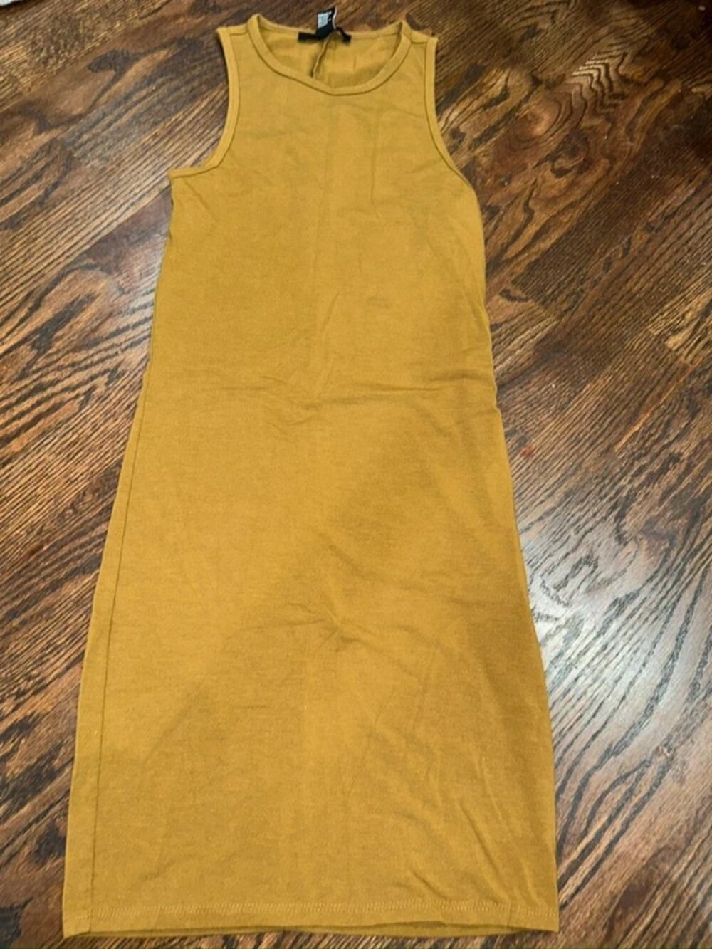 Forever 21 Mustard yellow dress